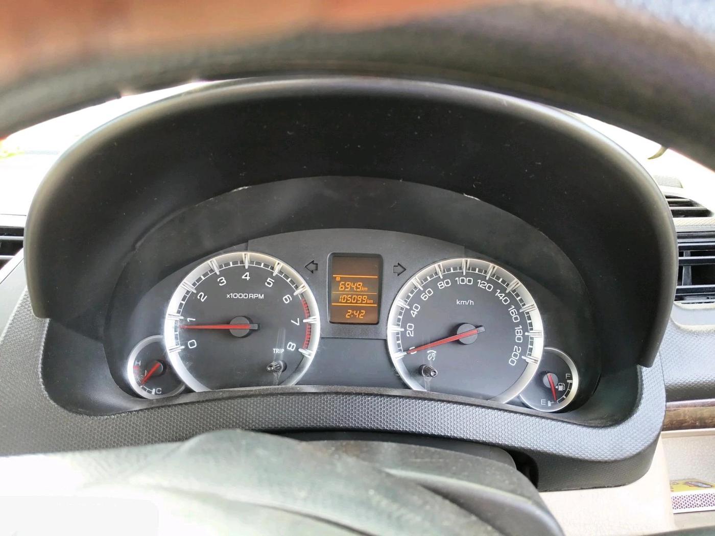 2015 Maruti Swift Dzire VXI, CNG, Manual, 1,05,099 km, interior