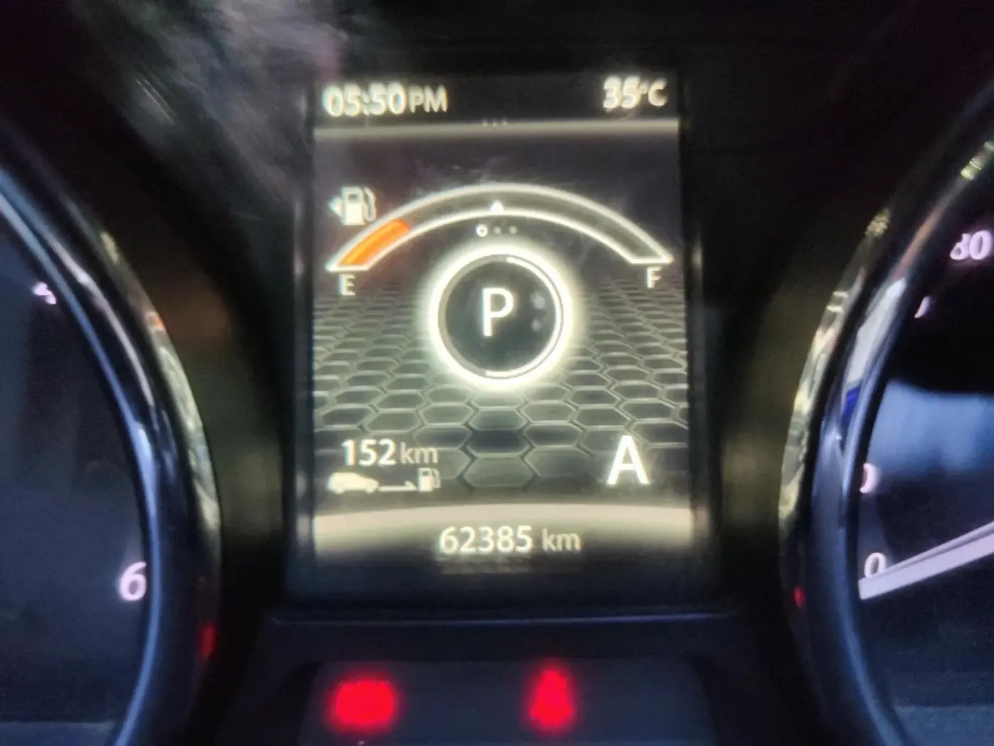2017 Tata Hexa XTA 4X2 7 STR, Diesel, Automatic, 62,385 km, interior
