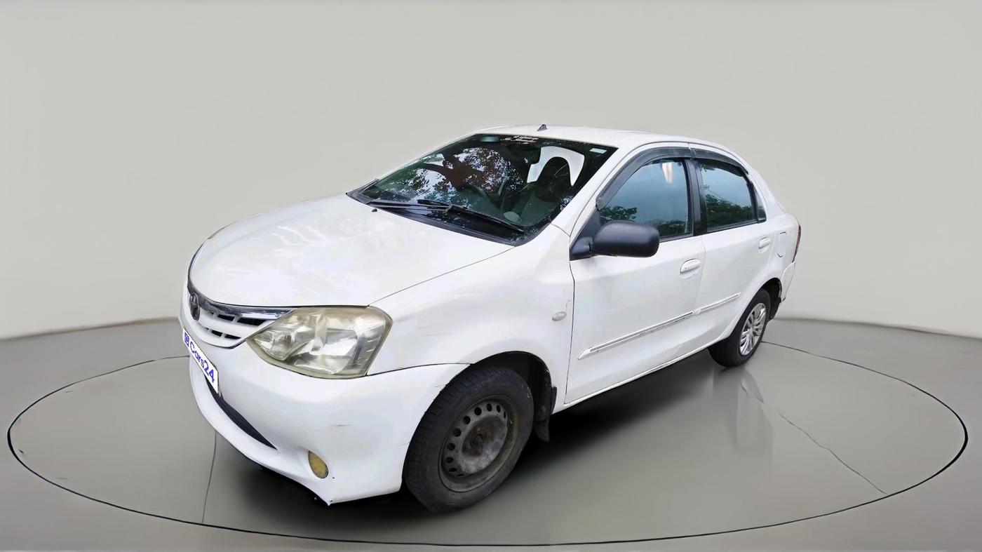 2011 Toyota Etios G, Petrol, Manual, 1,08,649 km, exterior