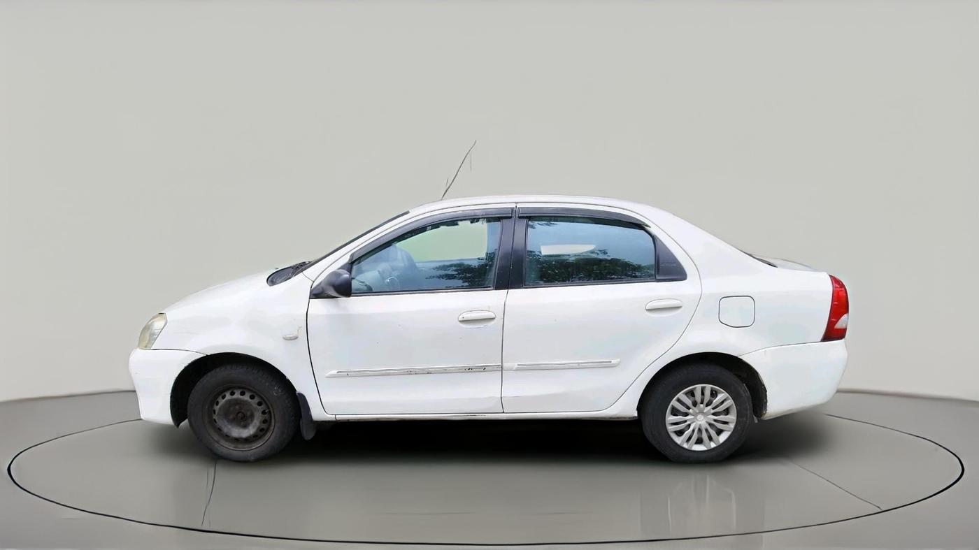 2011 Toyota Etios G, Petrol, Manual, 1,08,649 km, exterior