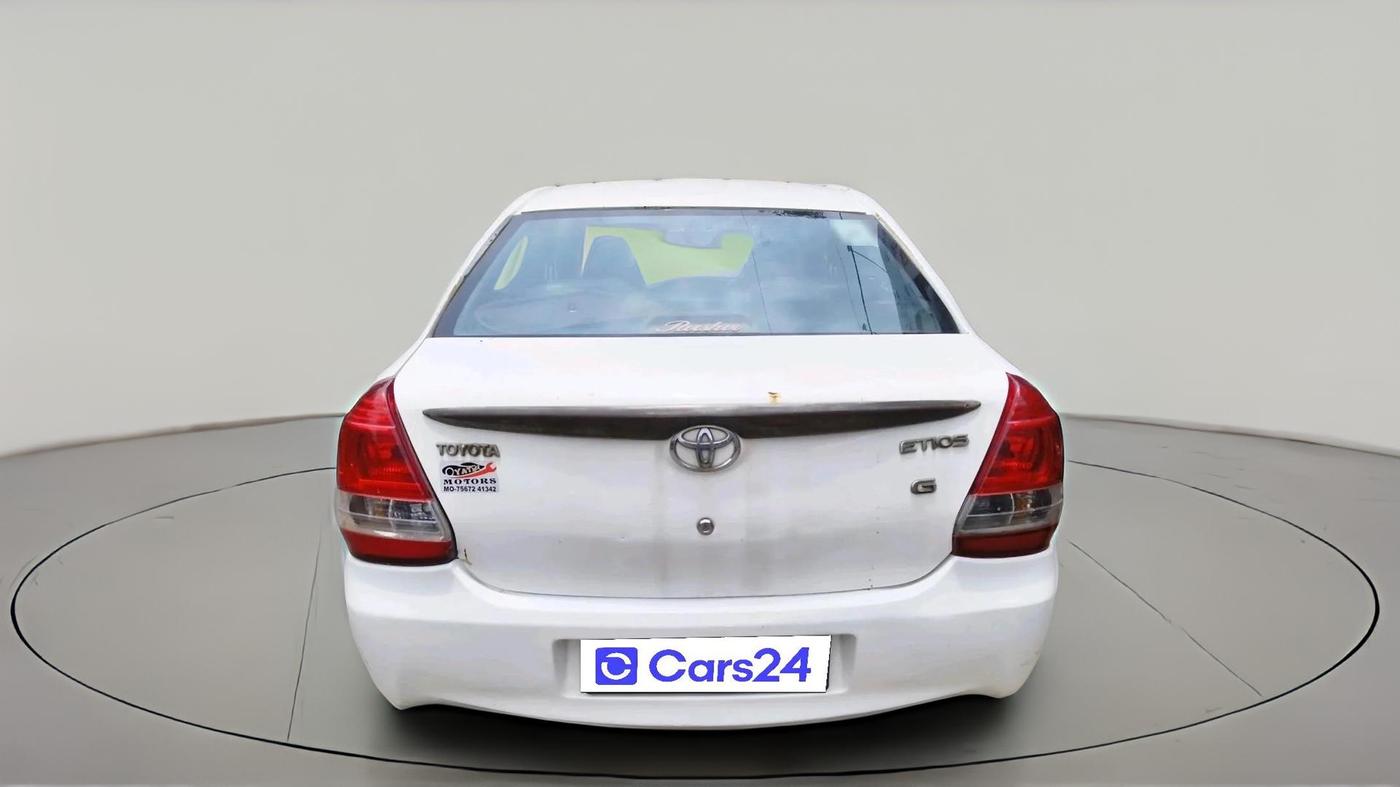 2011 Toyota Etios G, Petrol, Manual, 1,08,649 km, exterior
