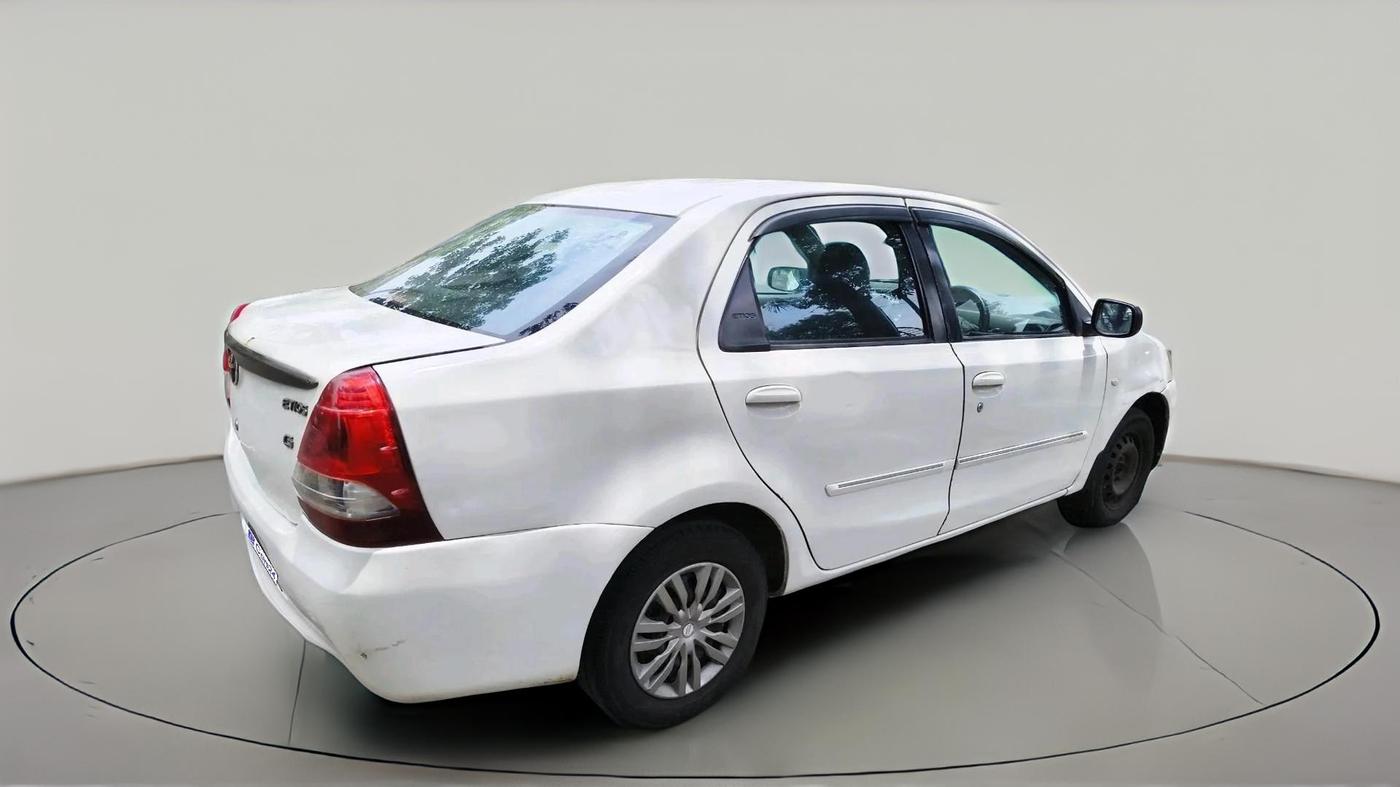 2011 Toyota Etios G, Petrol, Manual, 1,08,649 km, exterior