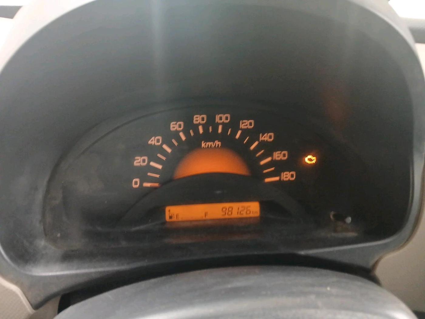2015 Maruti Wagon R 1.0 LXI CNG, CNG, Manual, 98,126 km, interior