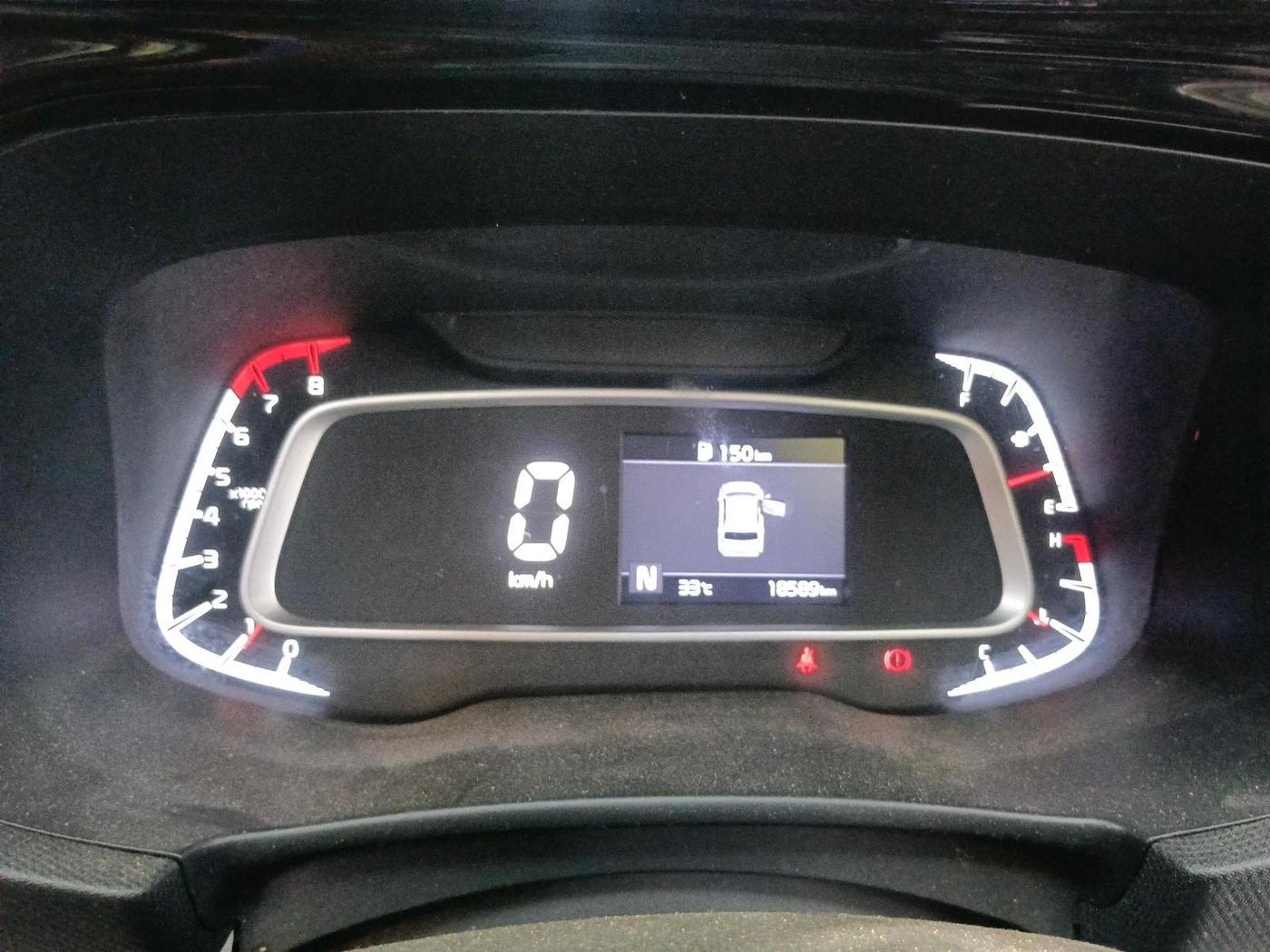 2021 KIA SONET HTX 1.0 IMT, Petrol, Manual, 18,589 km, interior