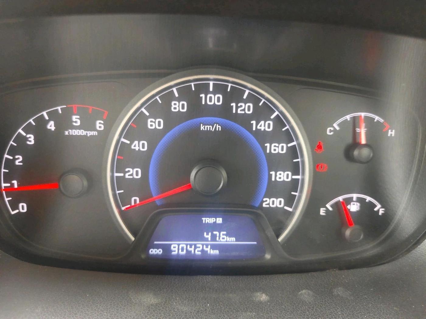 2015 Hyundai Grand i10 ASTA 1.1 CRDI, Diesel, Manual, 90,424 km, interior