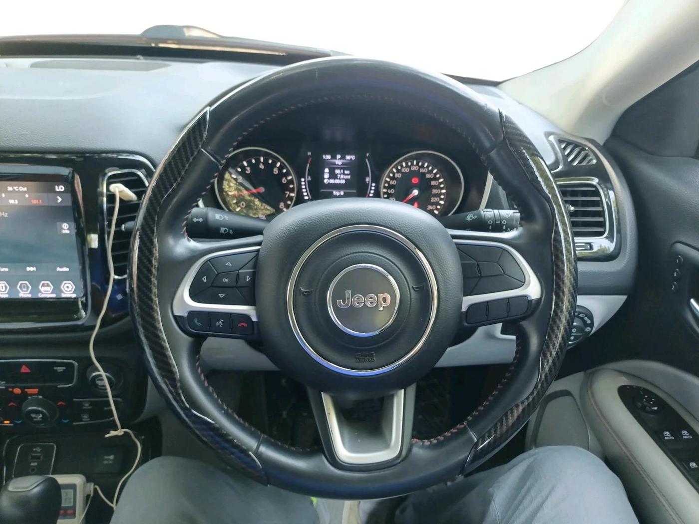 2019 Jeep Compass LIMITED PLUS PETROL AT, Petrol, Automatic, 44,198 km, interior