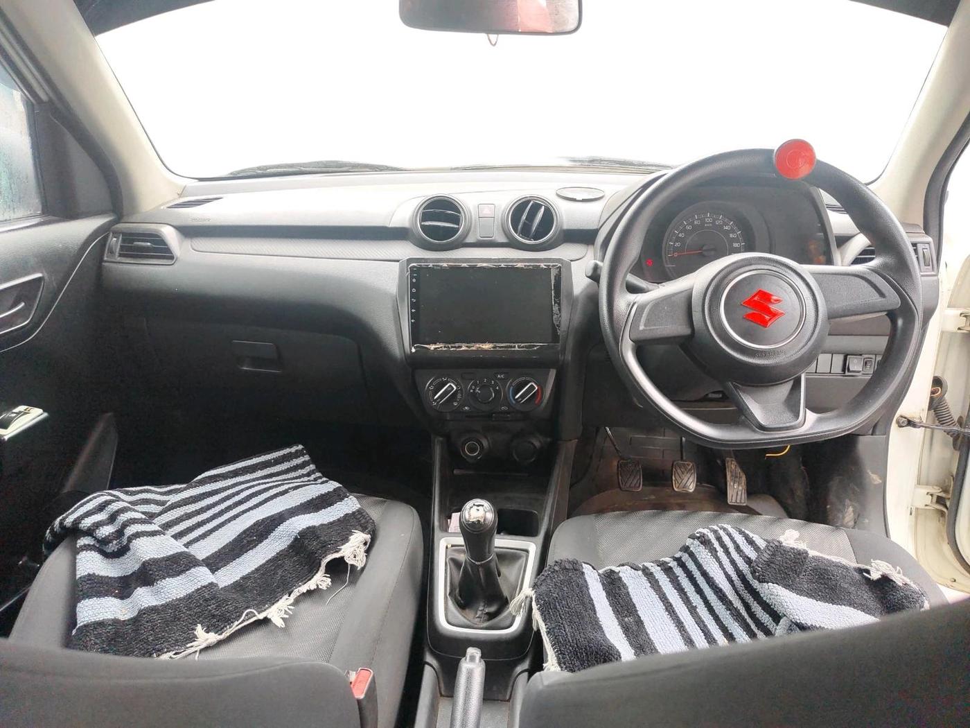2020 Maruti Swift LXI, Petrol, Manual, 51,593 km, interior