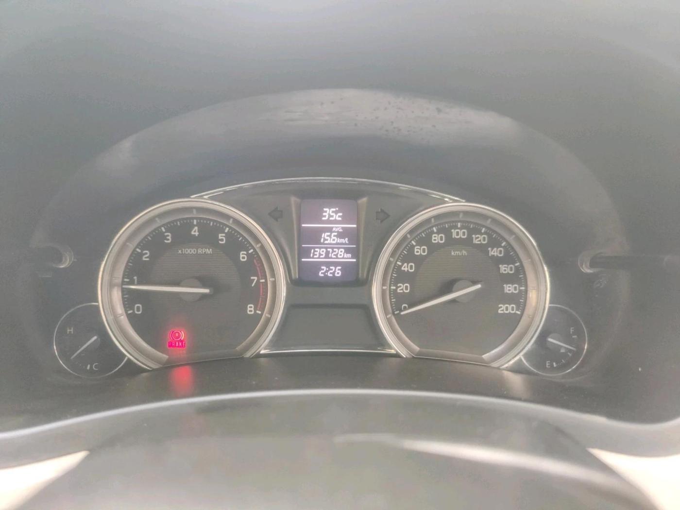 2017 Maruti Ciaz DELTA 1.4 MT PETROL, Petrol, Manual, 1,39,728 km, interior