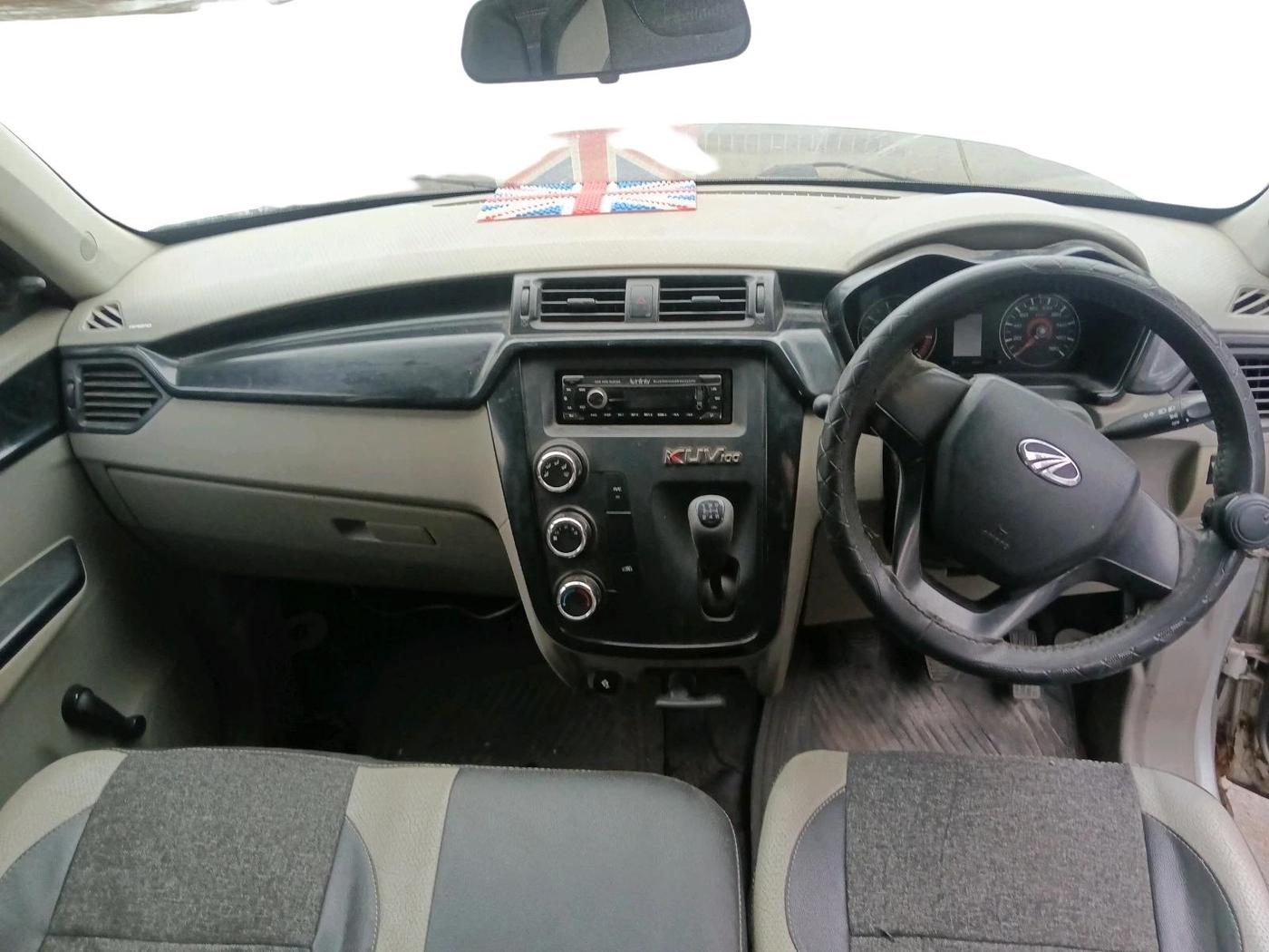 2016 Mahindra Kuv100 K2 D 6 STR, Diesel, Manual, 1,15,398 km, interior