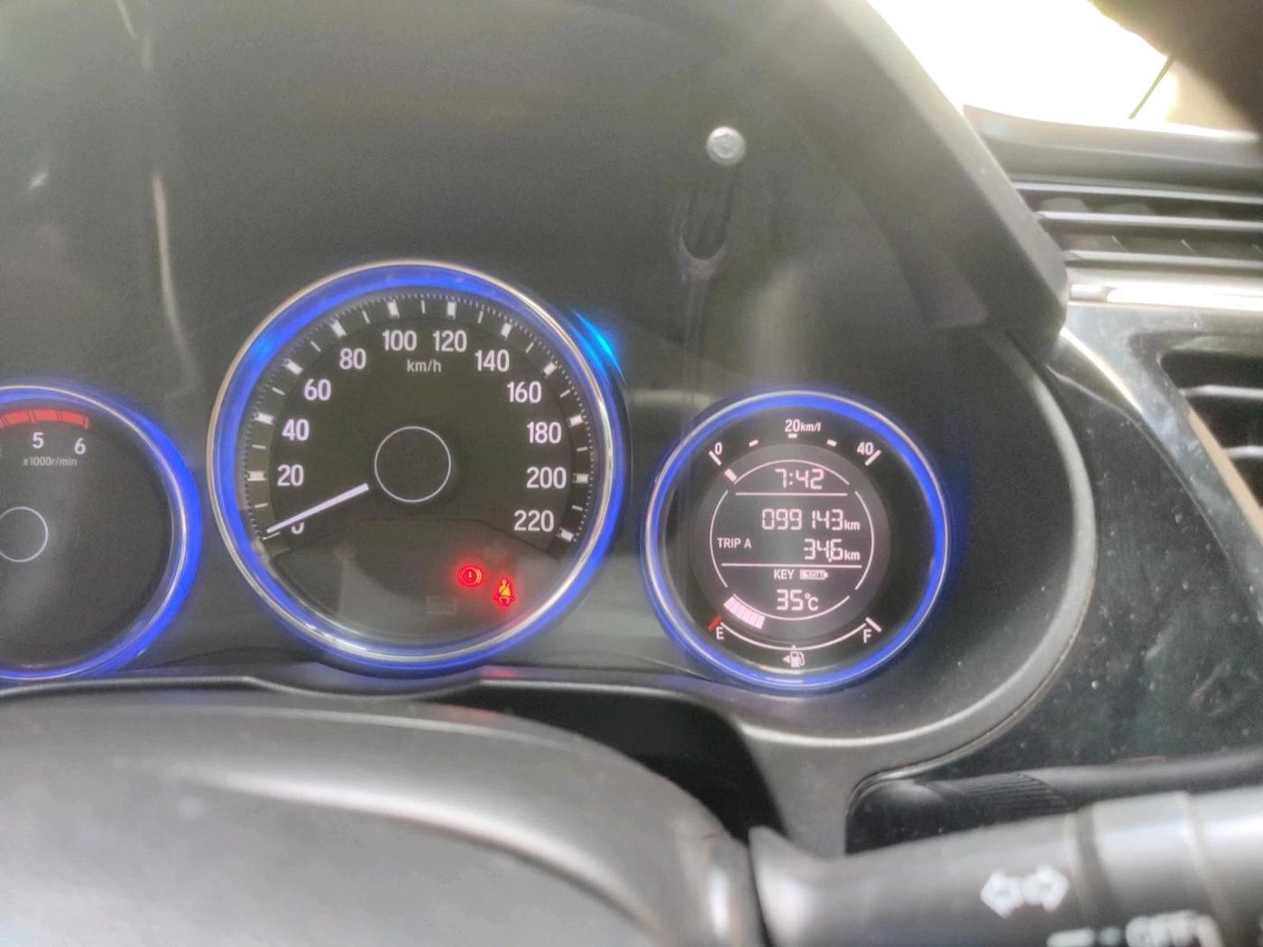 2015 Honda City 1.5L I-DTEC VX, Diesel, Manual, 99,143 km, interior