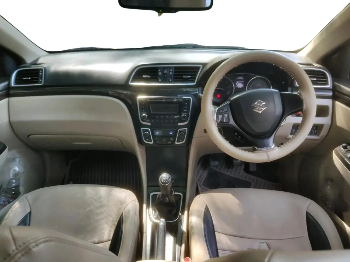 2017 Maruti Ciaz ZETA DIESEL 1.3, Diesel, Manual, 89,886 km, interior