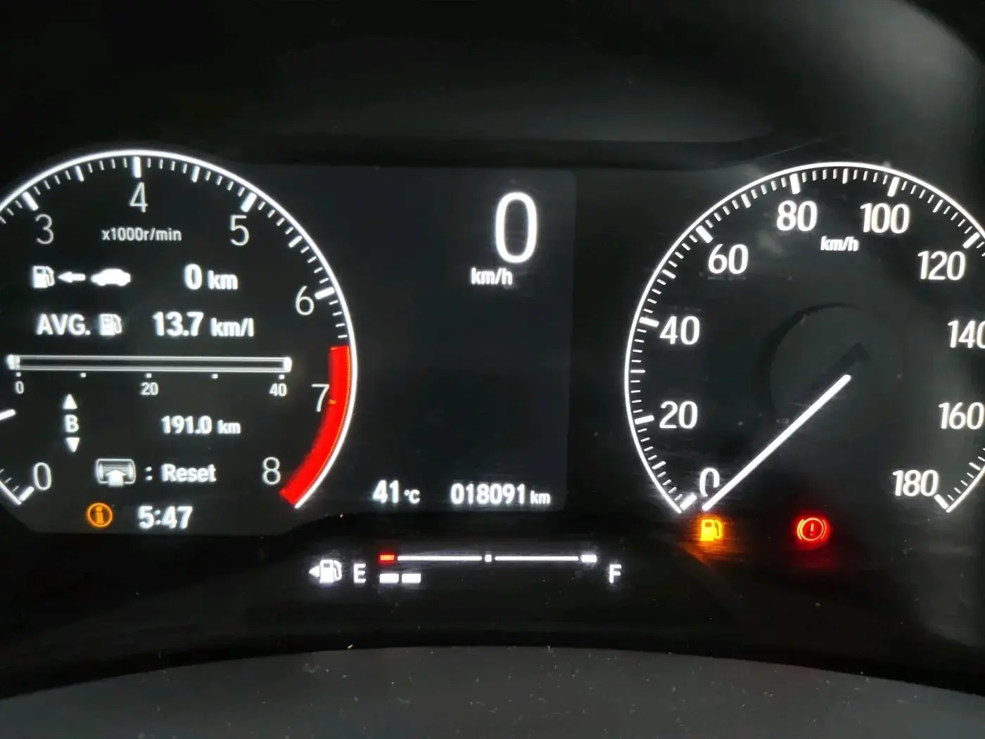 2025 Honda Amaze VX 1.2 Petrol MT, CNG, Manual, 18,091 km, interior