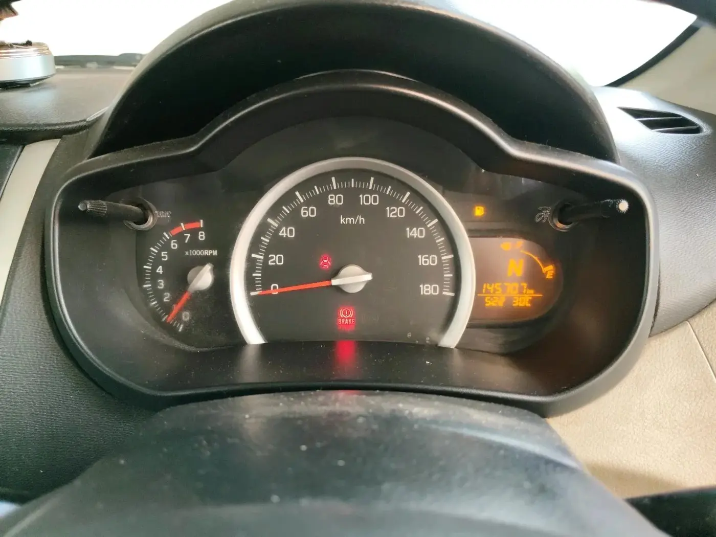 2014 Maruti Celerio VXI AMT, Petrol, Automatic, 1,45,707 km, interior