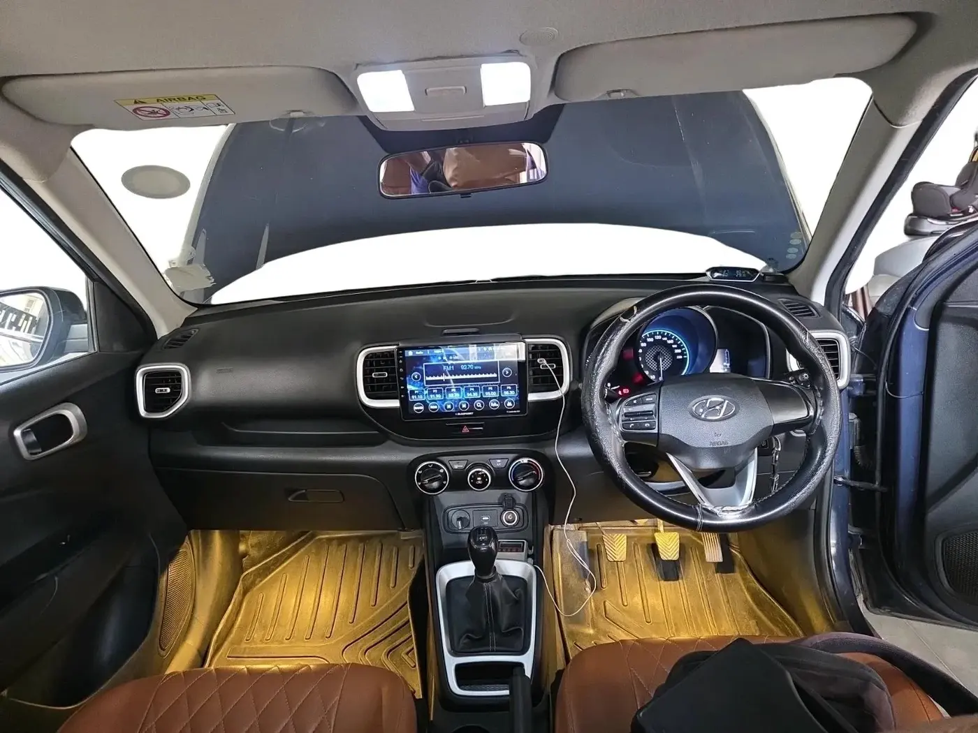 2020 Hyundai VENUE S 1.2, Petrol, Manual, 82,522 km, interior