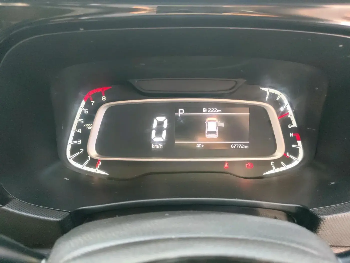 2020 KIA SONET GTX PLUS 1.0 DCT, Petrol, Automatic, 67,772 km, interior
