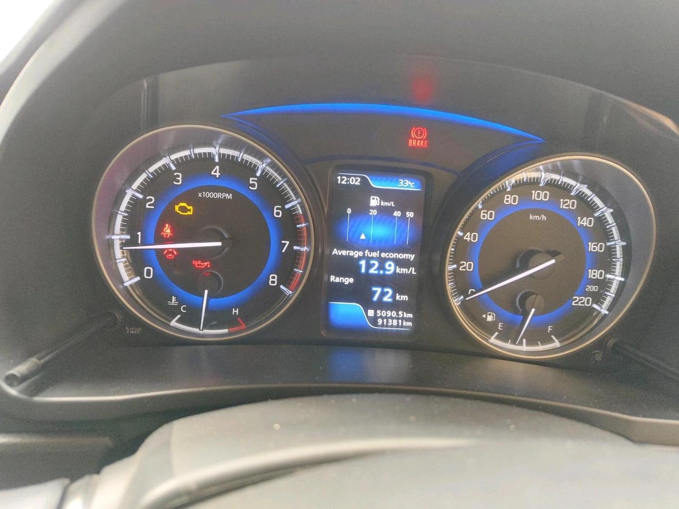 2018 Maruti Baleno ALPHA PETROL 1.2, Petrol, Manual, 91,381 km, interior