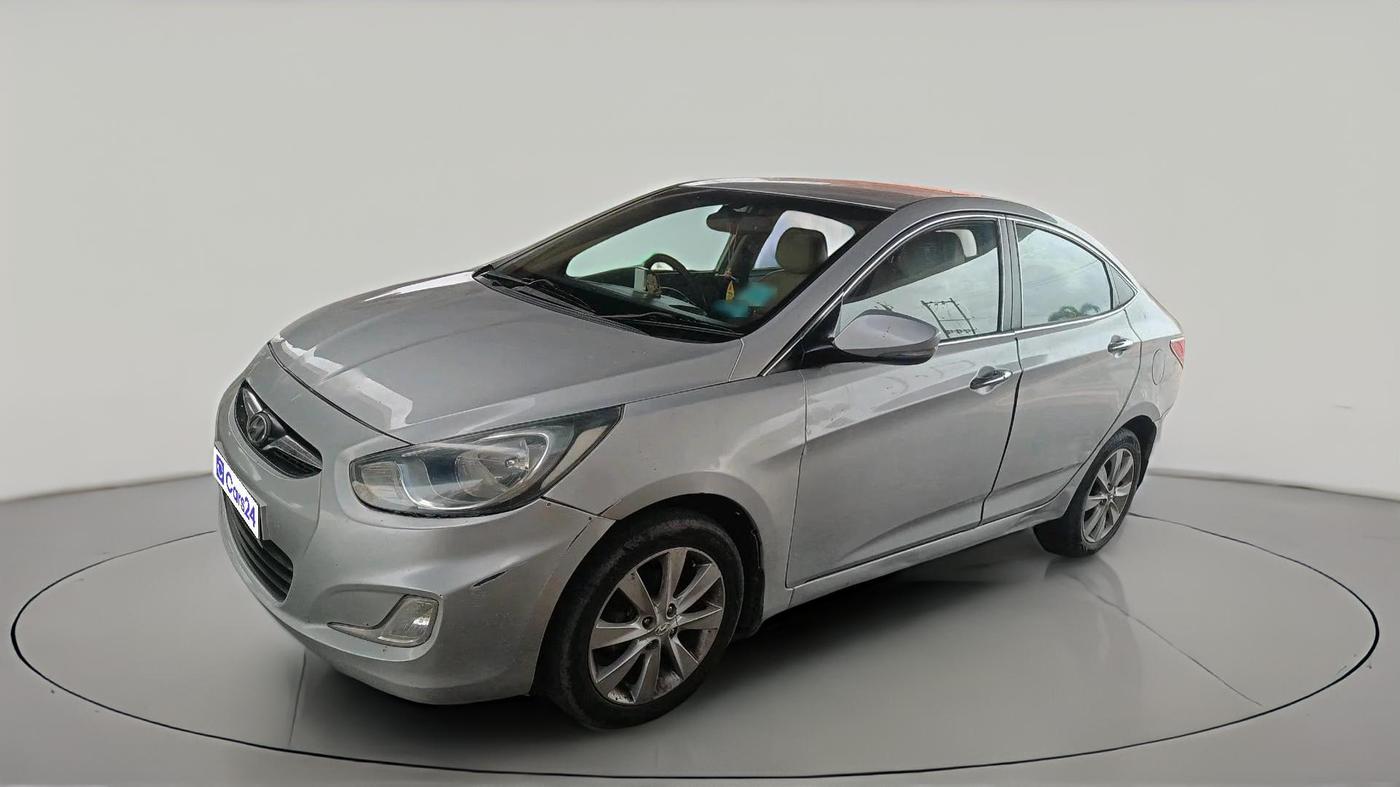 2012 Hyundai Verna FLUIDIC 1.6 CRDI SX OPT AT, Diesel, Automatic, 1,31,037 km, exterior