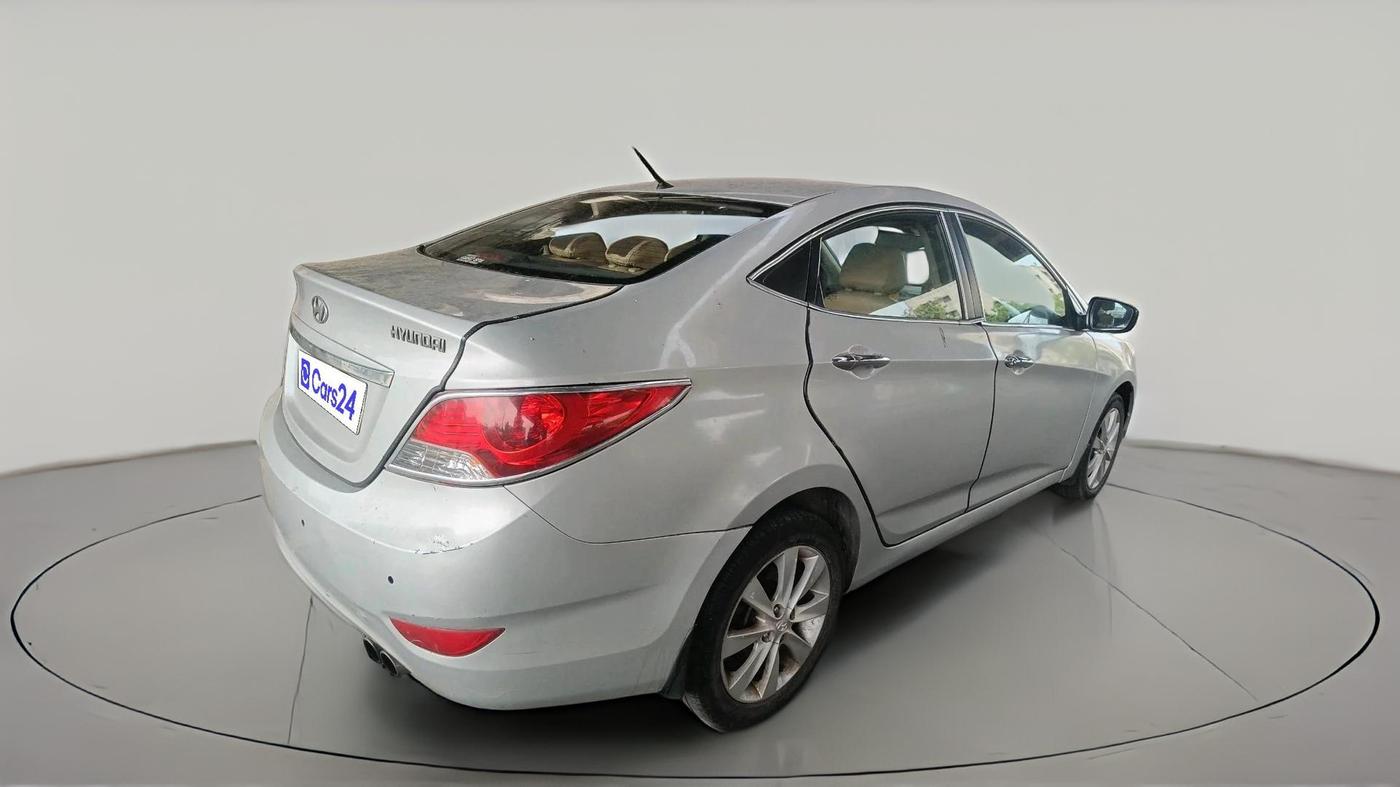 2012 Hyundai Verna FLUIDIC 1.6 CRDI SX OPT AT, Diesel, Automatic, 1,31,037 km, exterior