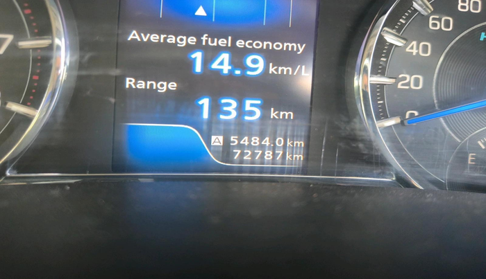 2018 Maruti Ciaz SIGMA 1.5 SHVS MT  PETROL, Petrol, Manual, 72,787 km, interior