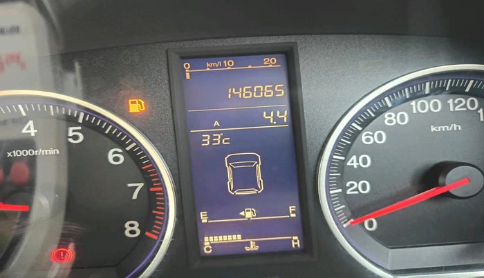 2011 Honda CRV 2.4L 2WD MT, CNG, Manual, 1,46,065 km, interior