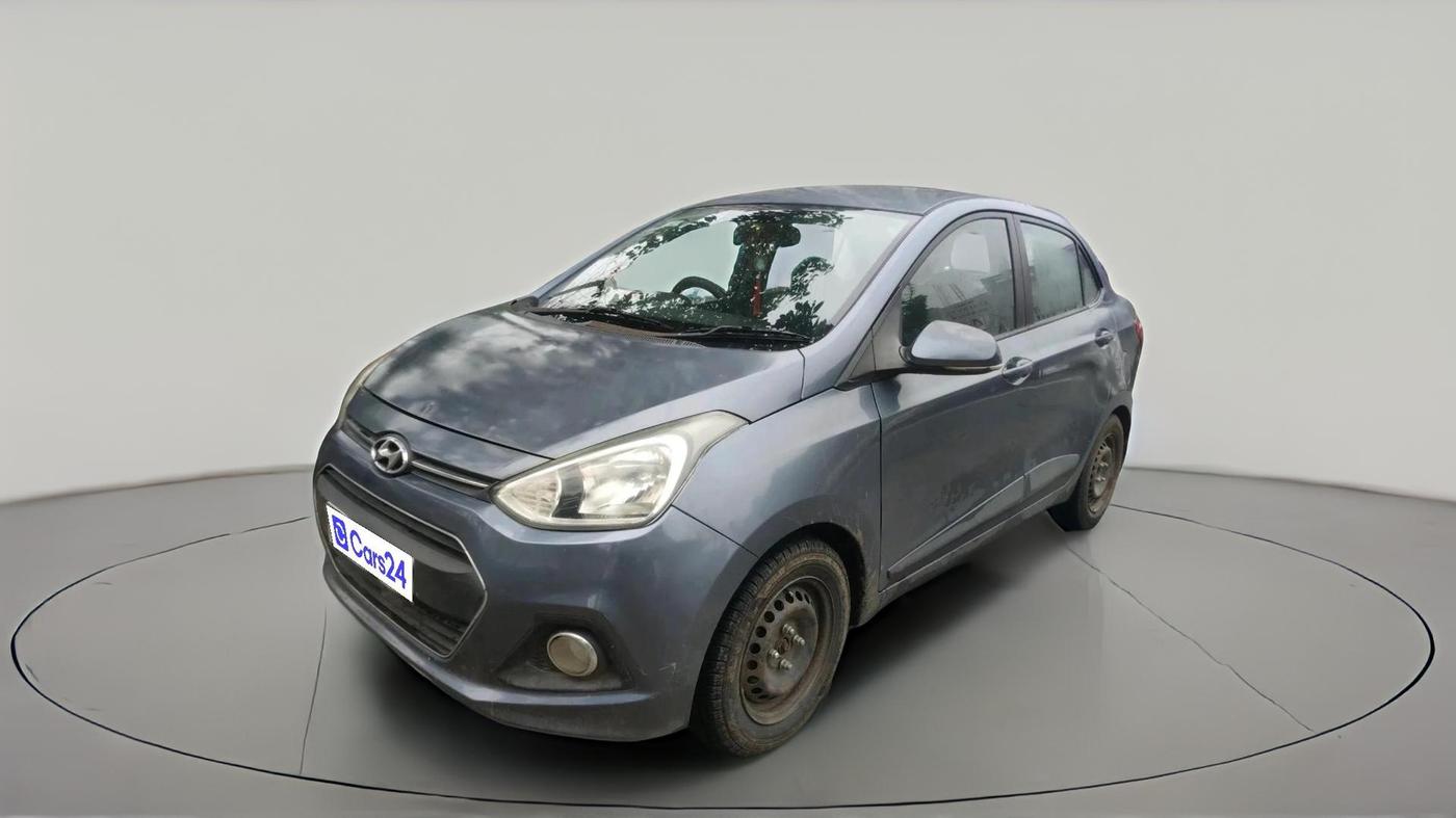 2015 Hyundai Xcent S 1.2, CNG, Manual, 1,18,488 km, exterior