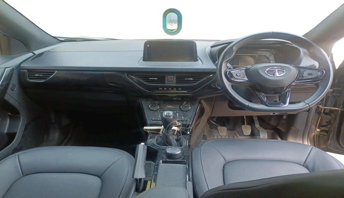 2022 Tata NEXON XZ PLUS (HS) PETROL DARK EDITION, Petrol, Manual, 15,622 km, interior