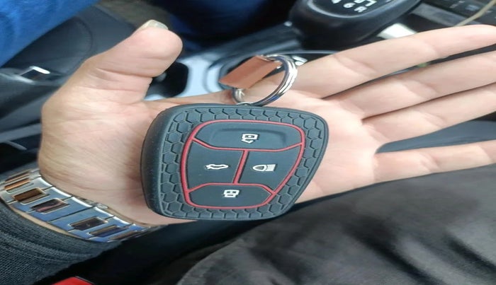 2022 Tata NEXON XZ PLUS (HS) PETROL DARK EDITION, Petrol, Manual, 15,622 km, interior