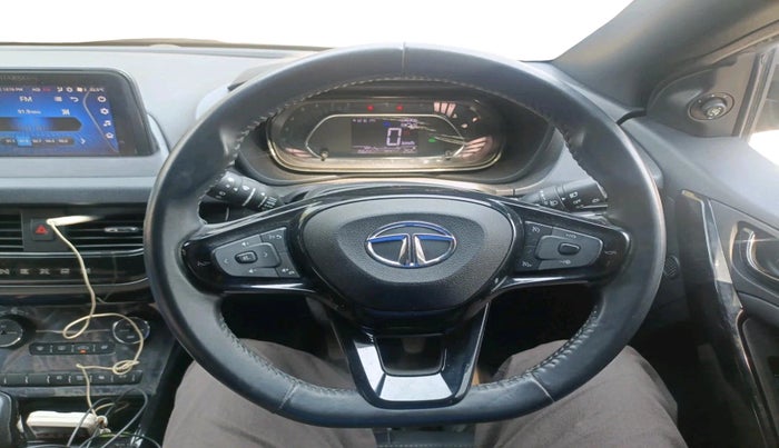 2022 Tata NEXON XZ PLUS (HS) PETROL DARK EDITION, Petrol, Manual, 15,622 km, interior