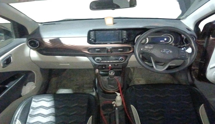 2020 Hyundai AURA SX 1.2 (O), Petrol, Manual, 35,447 km, interior