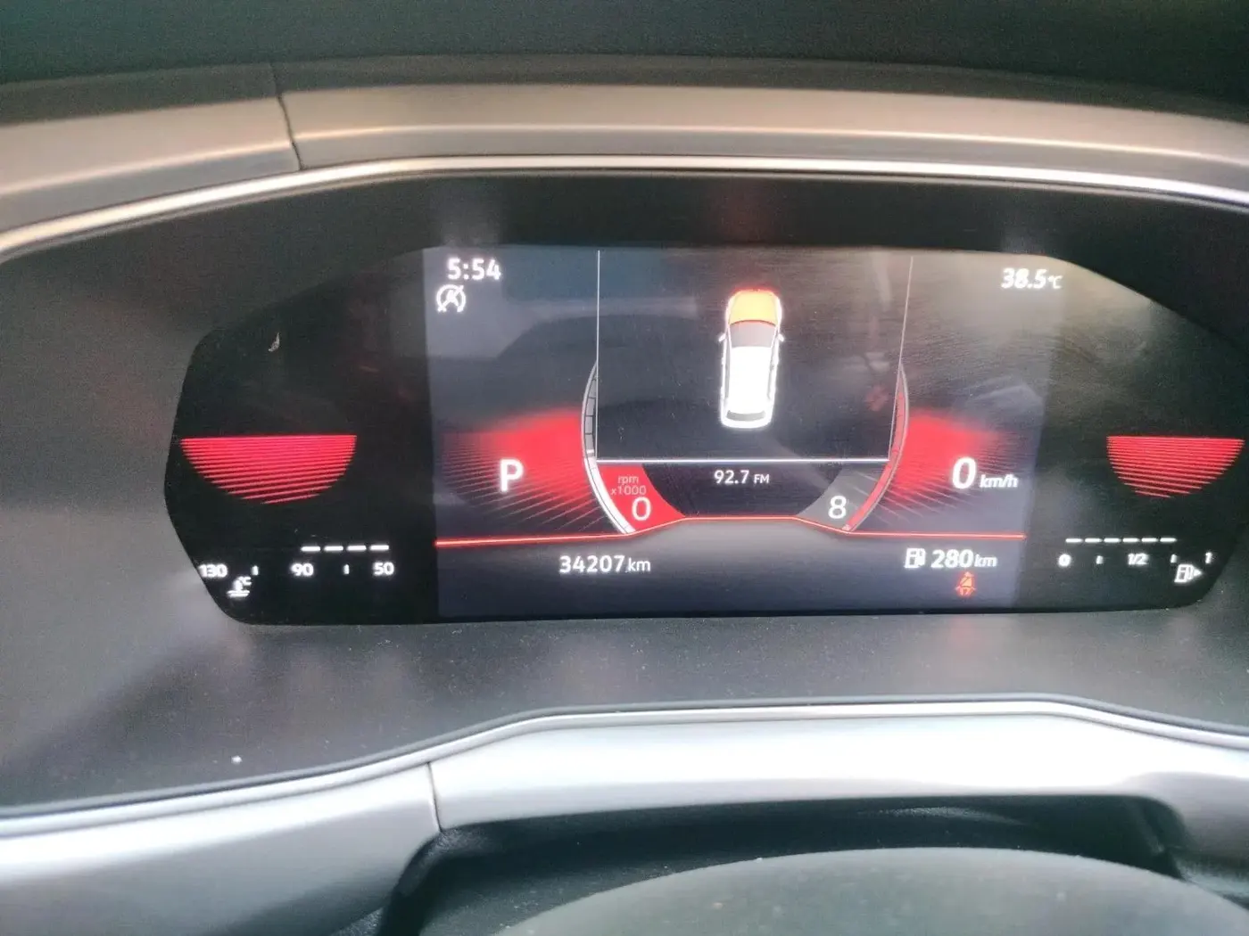 2024 Volkswagen TAIGUN GT PLUS 1.5 TSI DSG, Petrol, Automatic, 34,207 km, interior