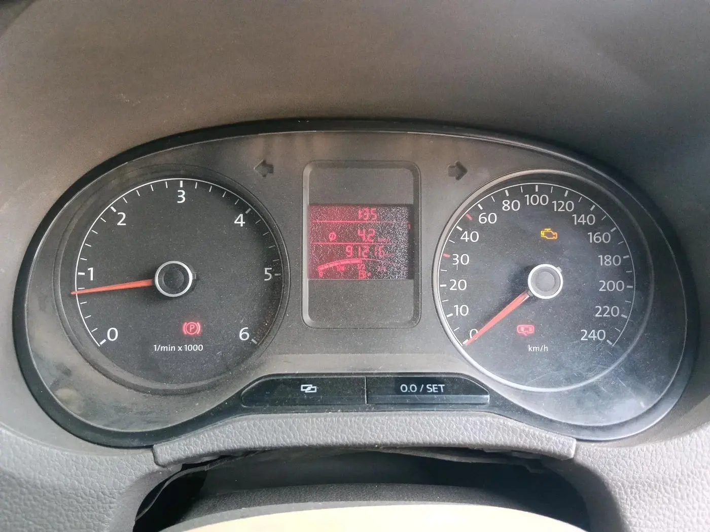 2013 Volkswagen Vento COMFORTLINE DIESEL 1.6, Diesel, Manual, 91,216 km, interior