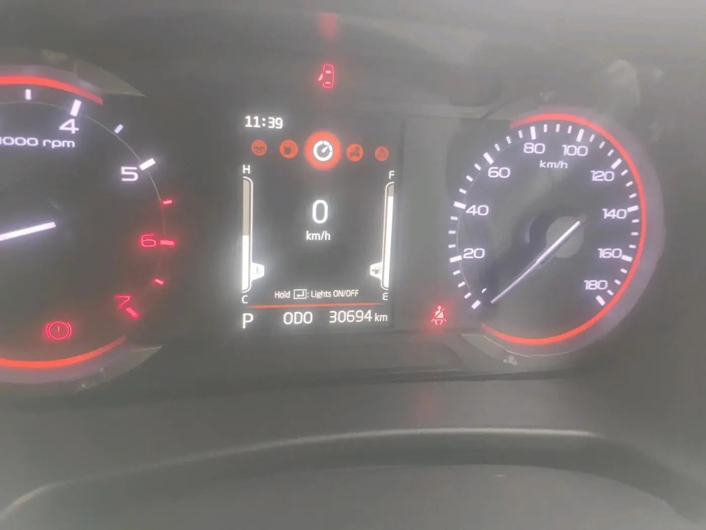 2022 Mahindra Thar LX PETROL HT 4WD AT, Petrol, Automatic, 30,694 km, interior