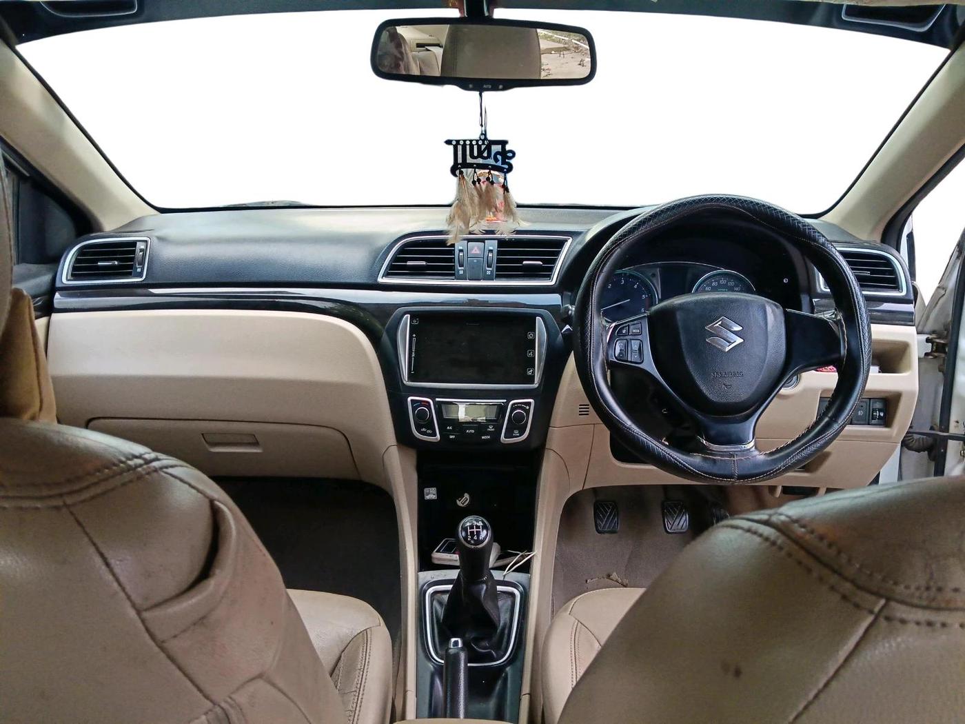 2018 Maruti Ciaz ALPHA DIESEL 1.3, Diesel, Manual, 1,04,390 km, interior