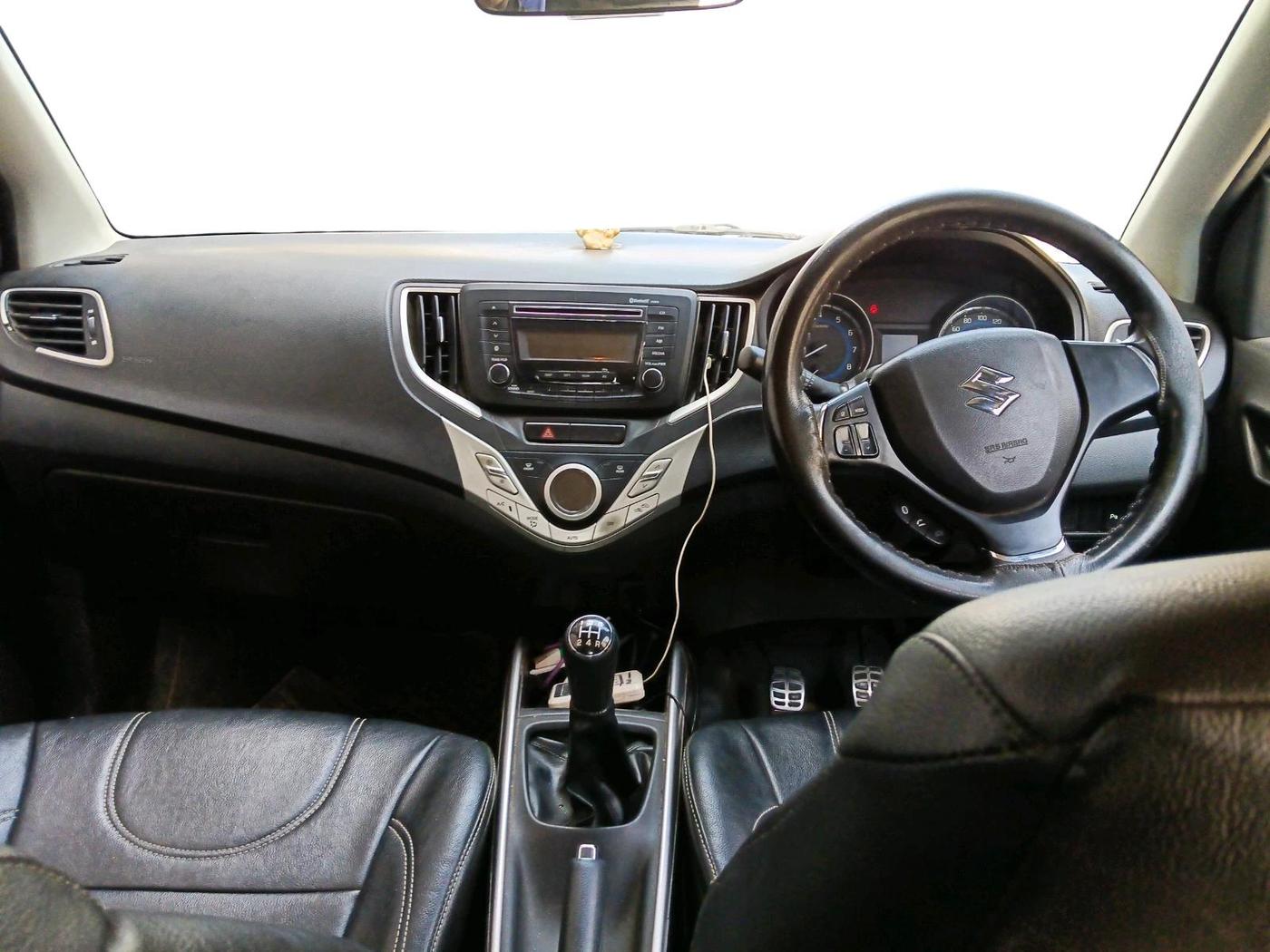 2017 Maruti Baleno DELTA PETROL 1.2, Petrol, Manual, 63,904 km, interior