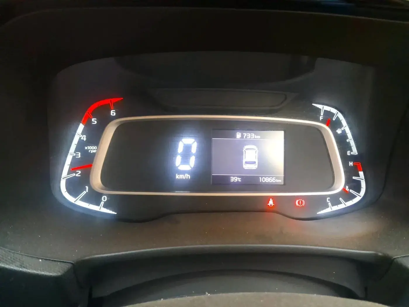 2021 KIA SONET HTK PLUS 1.5, Diesel, Manual, 10,866 km, interior
