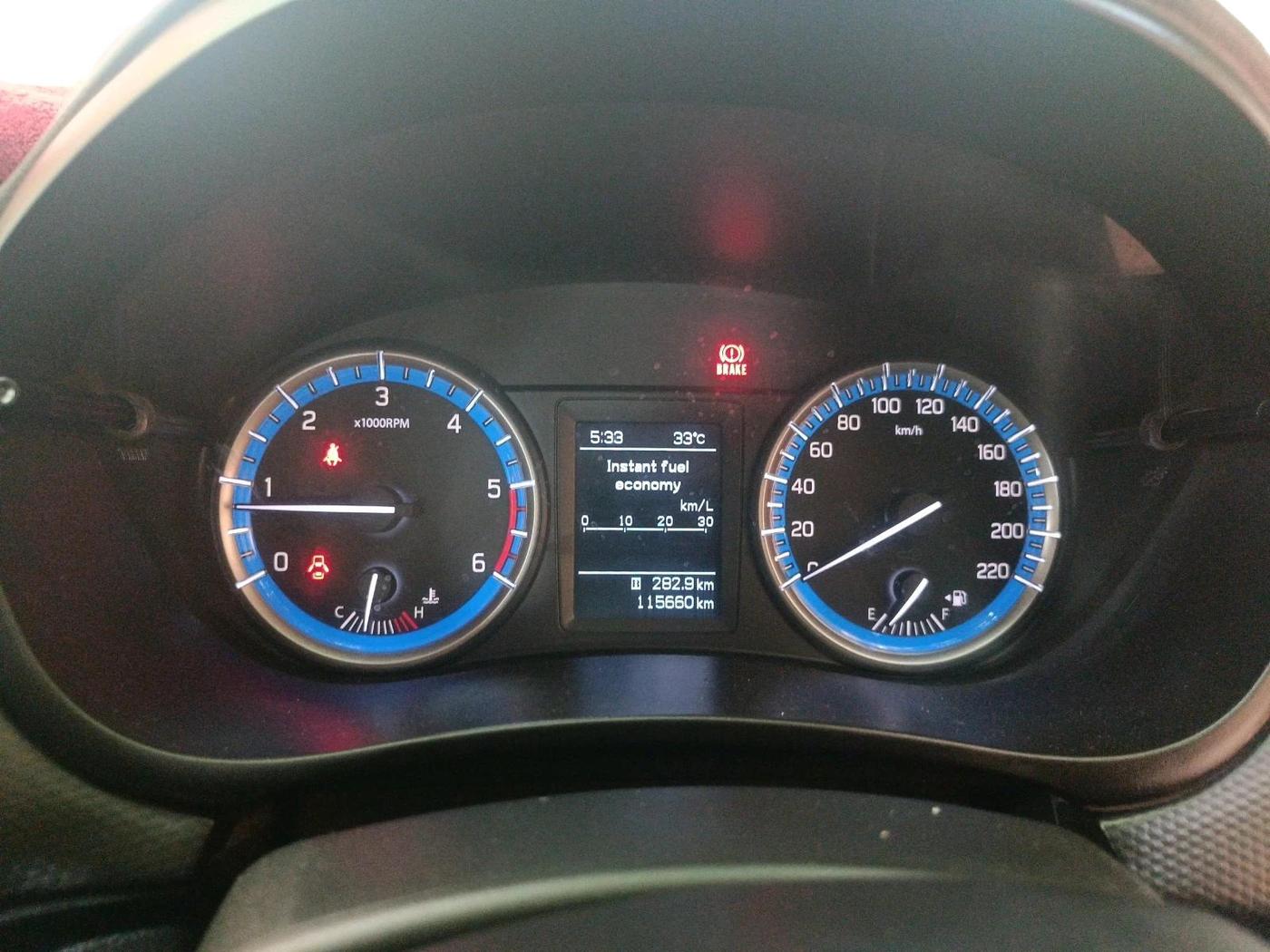 2017 Maruti S Cross ZETA 1.3, Diesel, Manual, 1,15,660 km, interior