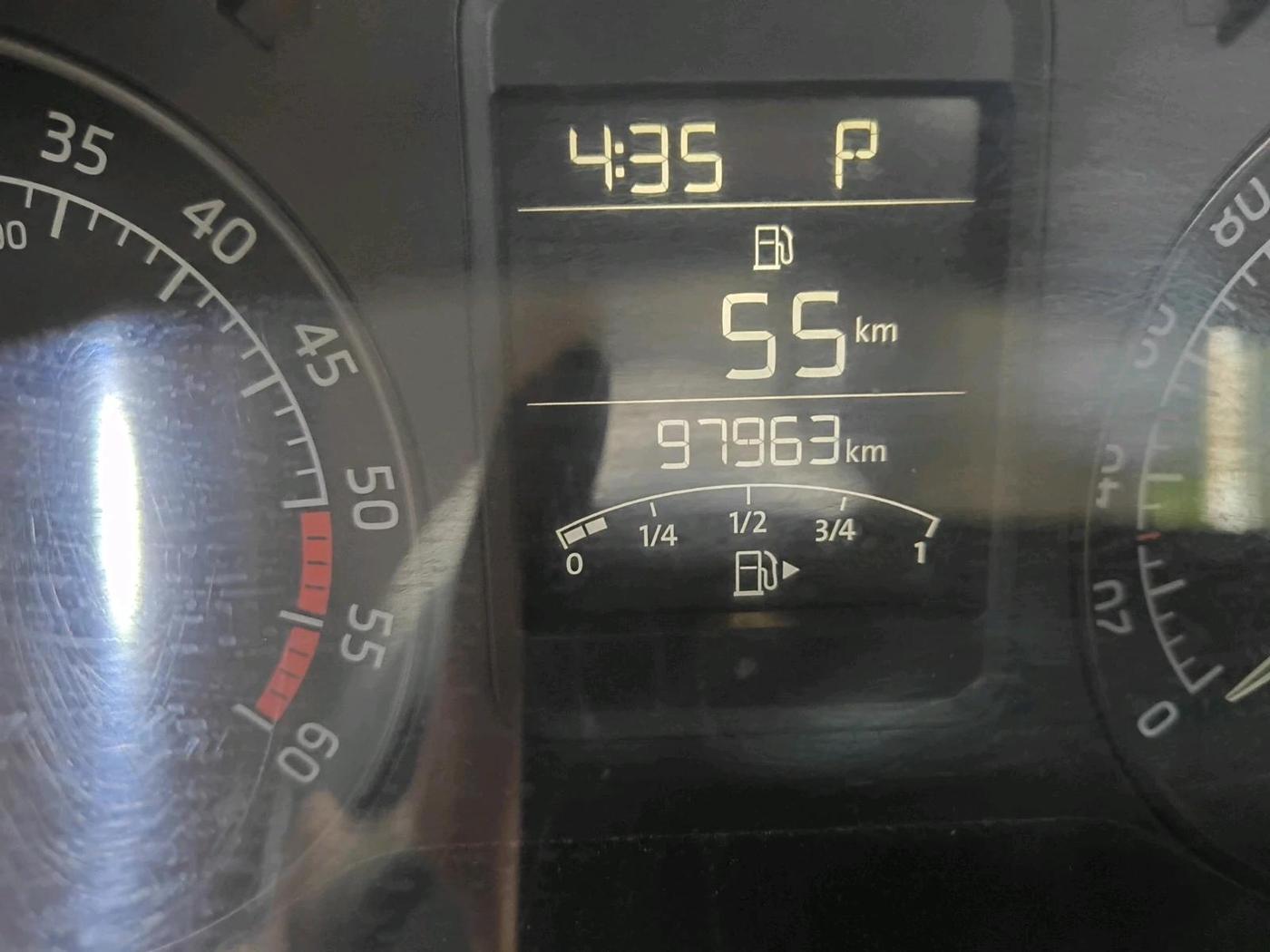 2015 Skoda Rapid 1.5 TDI CR ELEGANCE AT, Diesel, Automatic, 97,963 km, interior