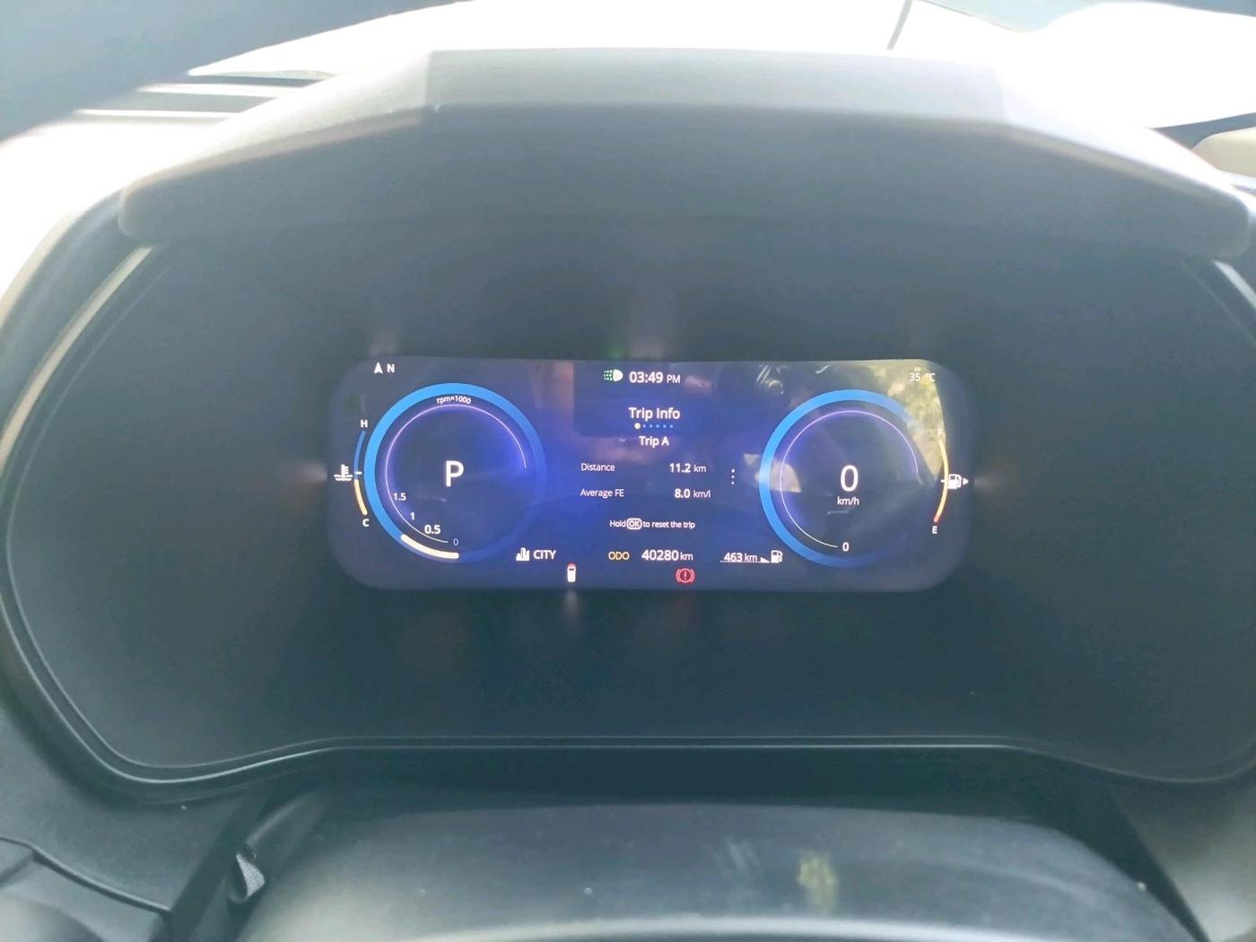 2025 Tata Harrier ADVENTURE PLUS AT, Diesel, Automatic, 40,280 km, interior