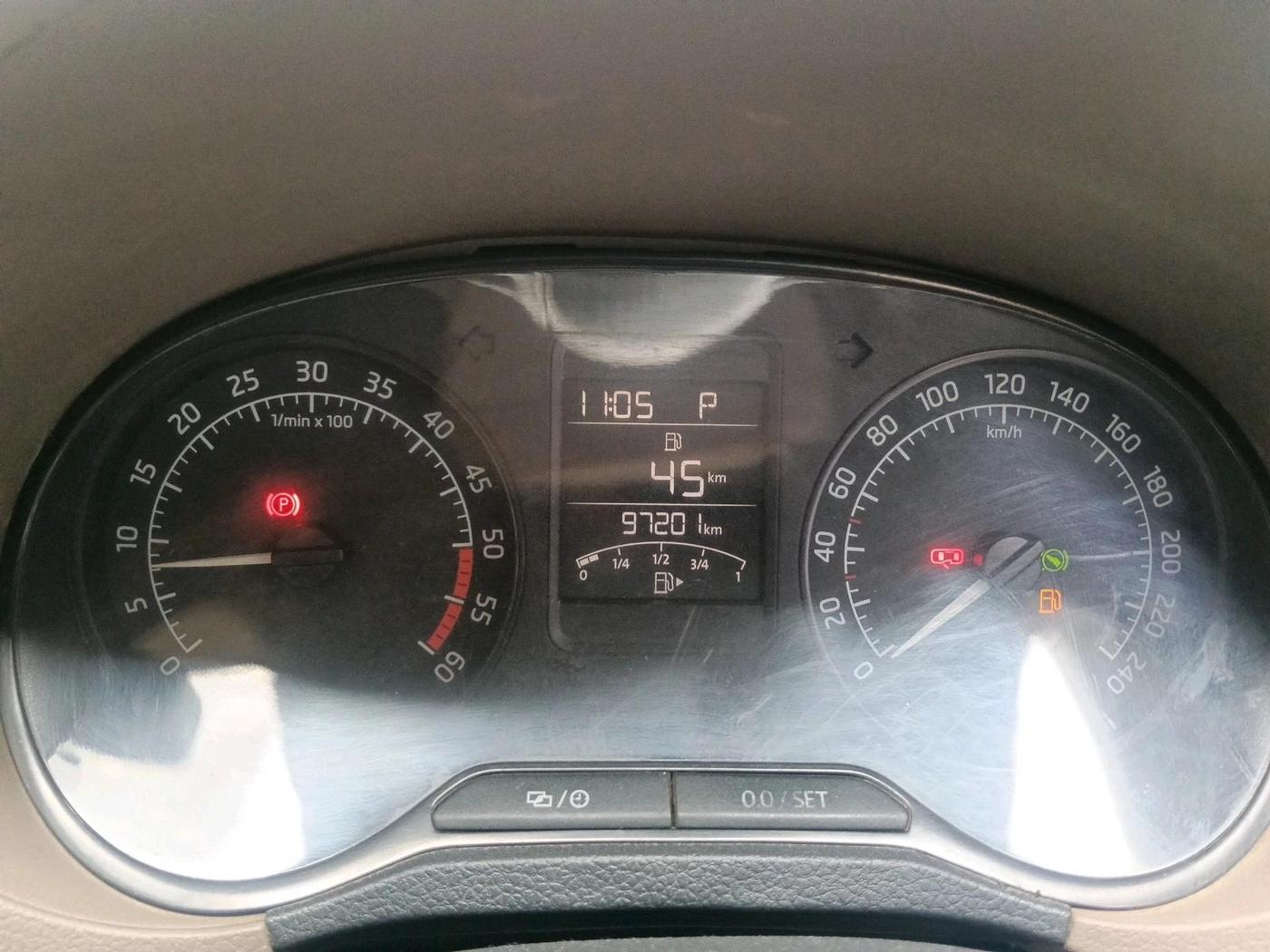 2015 Skoda Rapid 1.5 TDI CR ELEGANCE AT, Diesel, Automatic, 97,201 km, interior