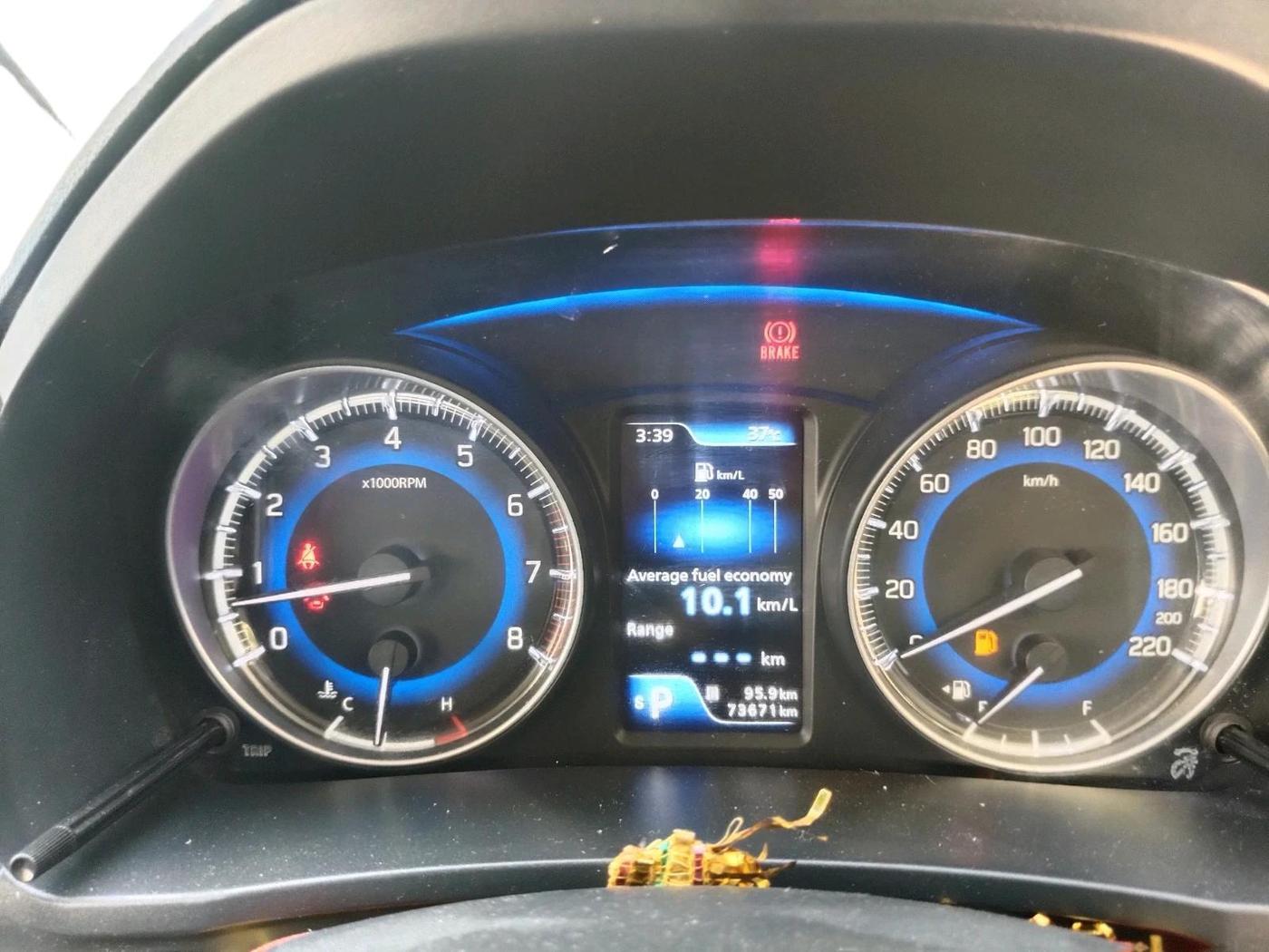 2020 Maruti Baleno ZETA CVT PETROL 1.2, Petrol, Automatic, 73,671 km, interior