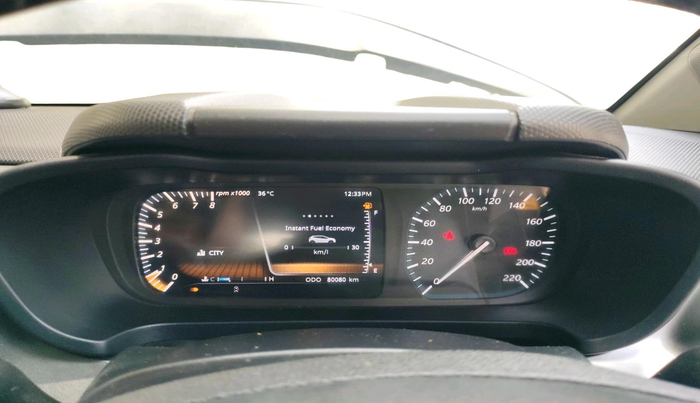 2020 Tata ALTROZ XZ PETROL, CNG, Manual, 80,080 km, interior