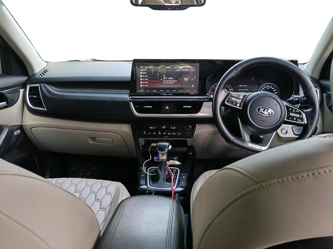 2019 KIA SELTOS HTX PLUS AT1.5 DIESEL, Diesel, Automatic, 1,46,196 km, interior