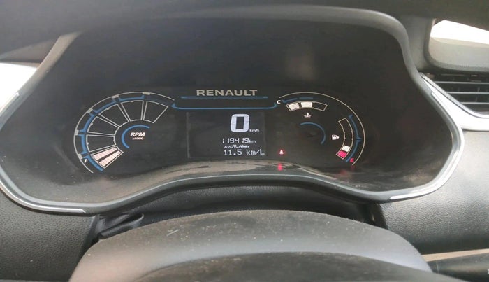 2019 Renault TRIBER RXZ, CNG, Manual, 1,19,419 km, interior