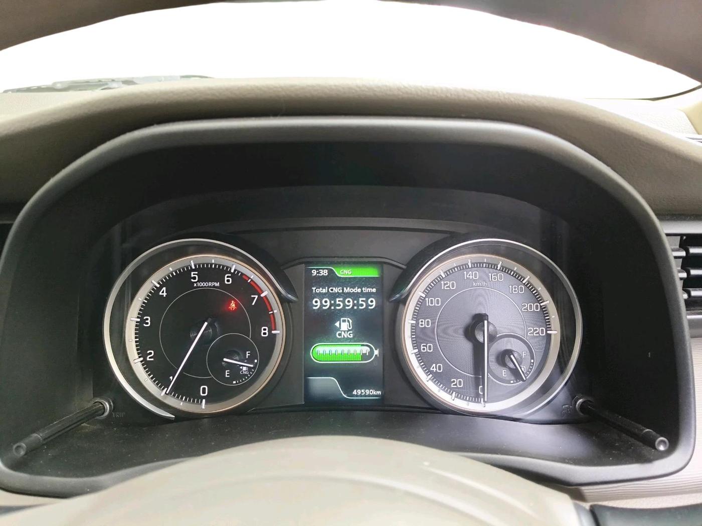 2023 Maruti Ertiga   VXI (O) CNG, CNG, Manual, 49,590 km, interior