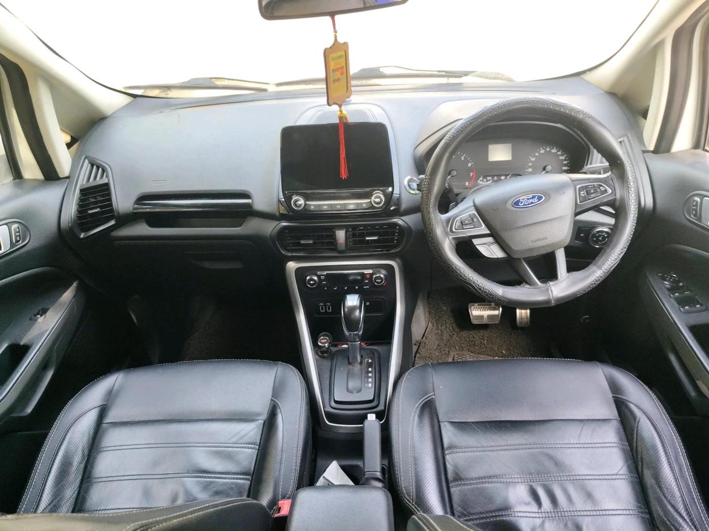 2018 Ford Ecosport TITANIUM + 1.5L PETROL AT, CNG, Automatic, 96,721 km, interior