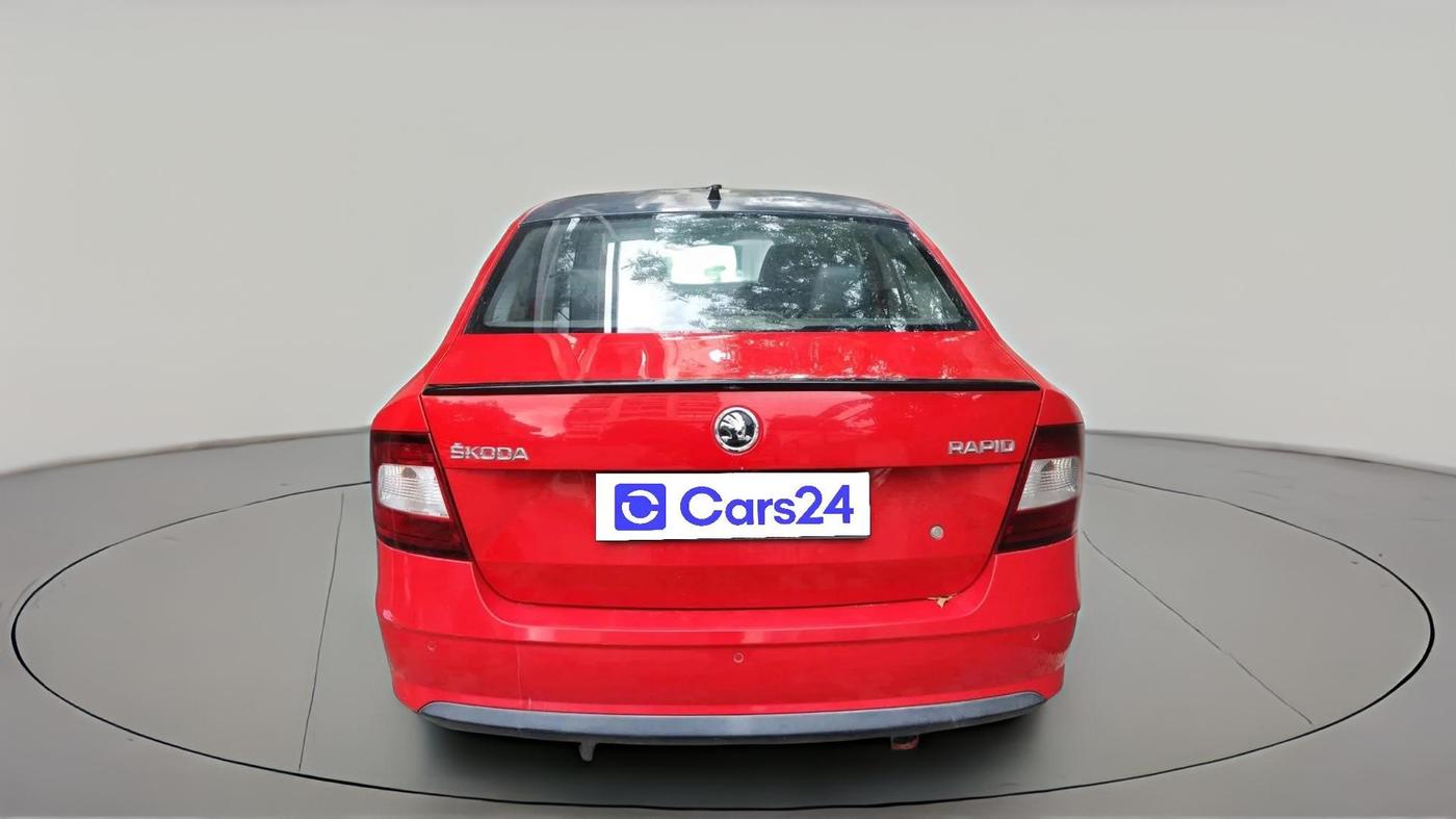 2018 Skoda Rapid STYLE 1.6 MPI AT, Petrol, Automatic, 84,373 km, exterior