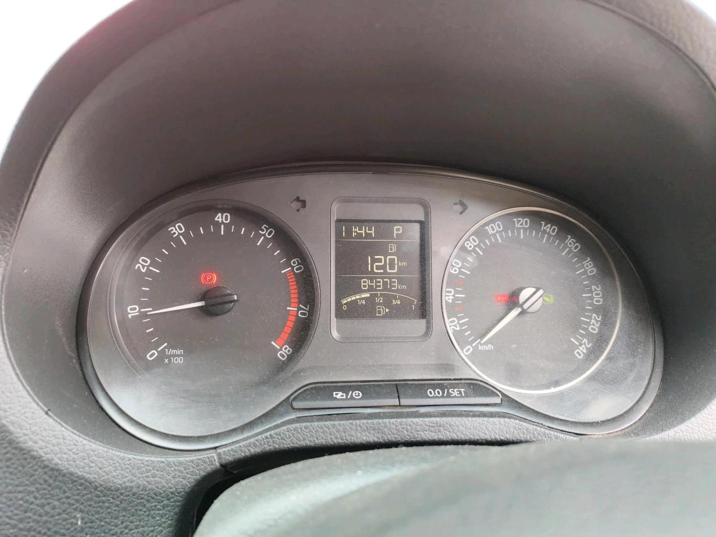 2018 Skoda Rapid STYLE 1.6 MPI AT, Petrol, Automatic, 84,373 km, interior