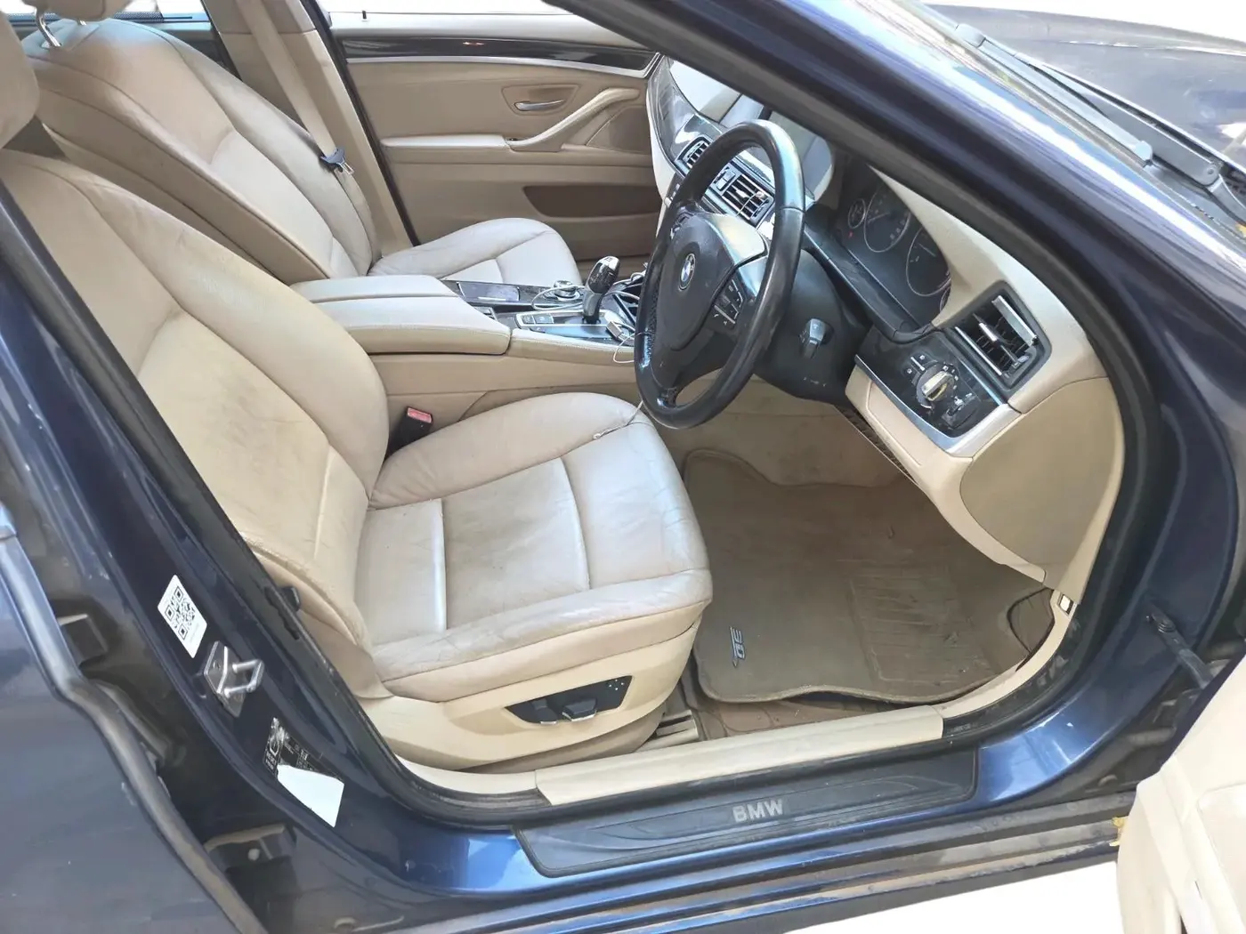 2010 BMW 5 Series 520 D HIGHLINE, Diesel, Automatic, 1,01,081 km, interior