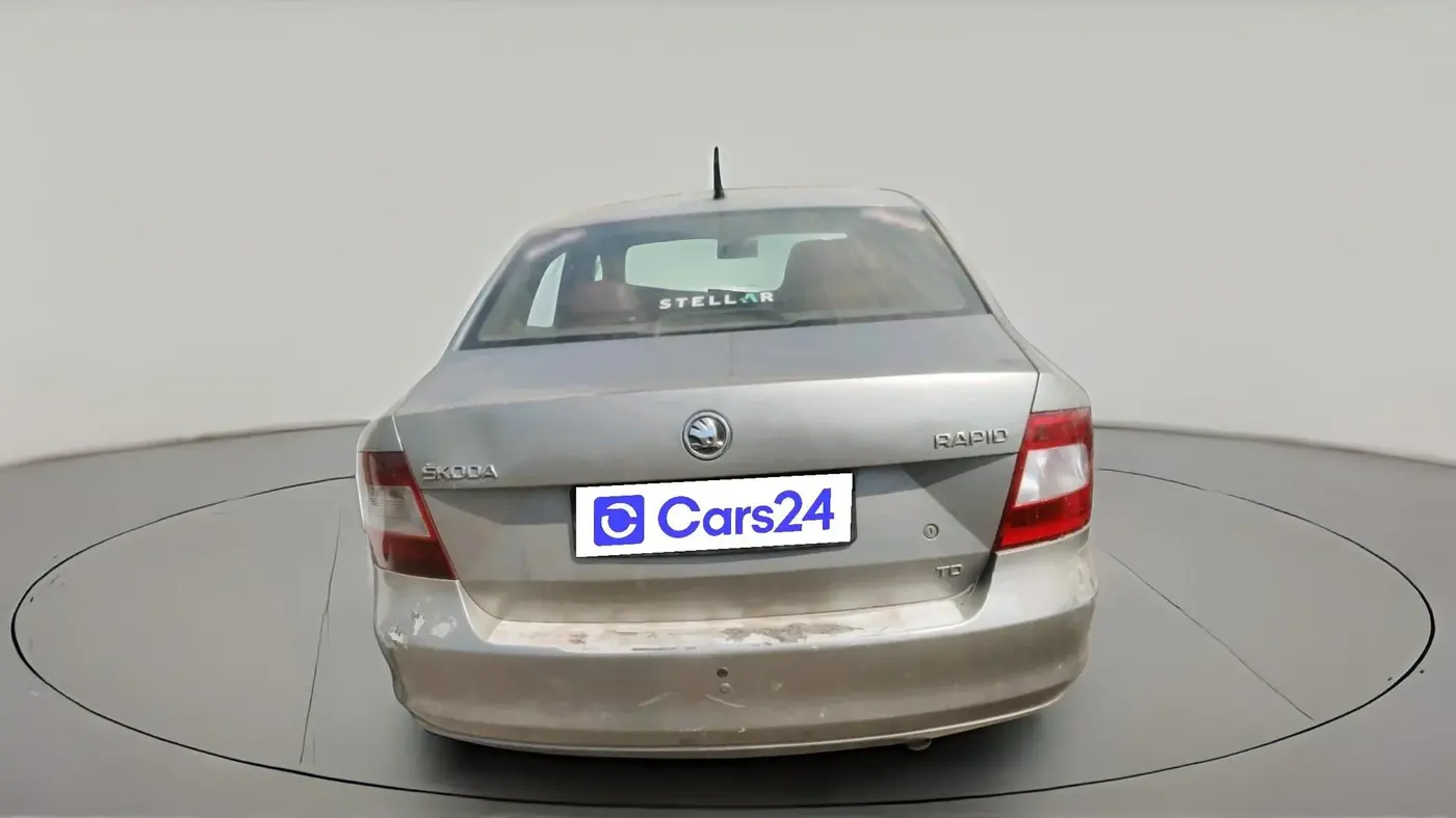 2014 Skoda Rapid AMBITION 1.6 TDI CR MT PLUS, Diesel, Manual, 1,20,000 km, exterior