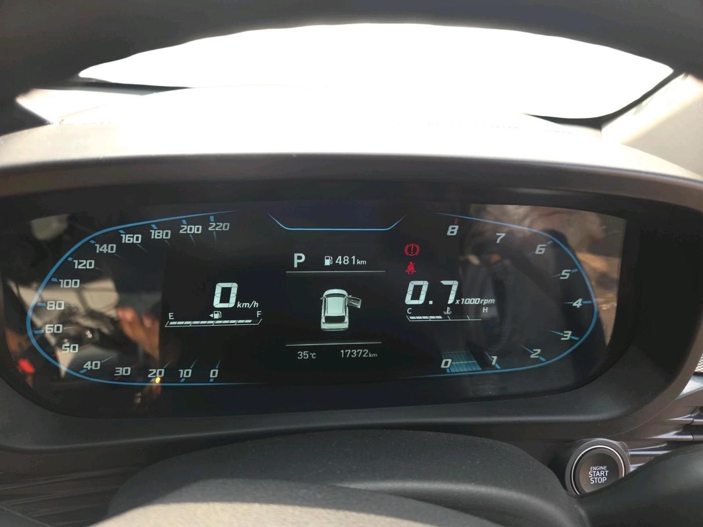 2025 Hyundai NEW I20 ASTA (O) 1.2 IVT, Petrol, Automatic, 17,372 km, interior